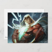 Carte Postale Illustration de Shazam pour Infinite Crisis (Devant / Derrière)