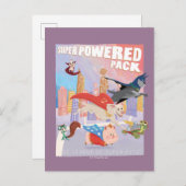 Carte Postale Illustration de Super Powered Pack Metropolis (Devant / Derrière)