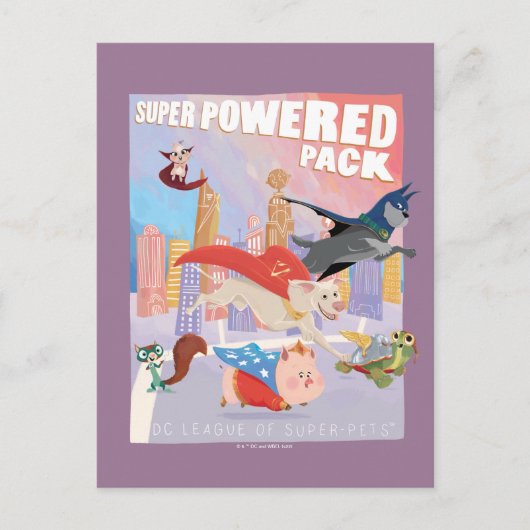 Carte Postale Illustration de Super Powered Pack Metropolis (Devant)