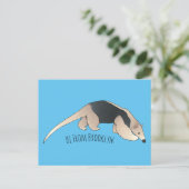 Carte Postale Illustration de Tamandua (Debout devant)