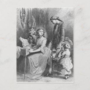 Carte Postale Illustration de 'The Sorrows of Werther'