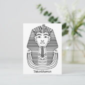 Carte Postale Illustration de Toutankhamon (Debout devant)