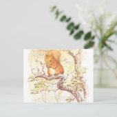 Carte Postale Illustration d'écureuil Beatrix Potter (Debout devant)