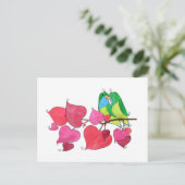 Carte Postale Illustration des Inséparables doux (Debout devant)