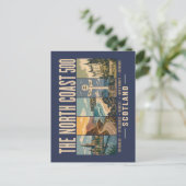 Carte Postale Illustration des monuments de la North Coast 500 e (Debout devant)