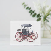 Carte Postale Illustration du calèche sans cheval (Debout devant)
