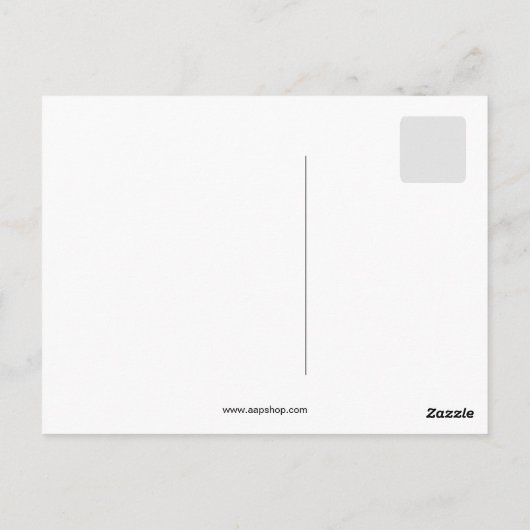 Carte Postale Illustration du changement antigénique (grippe) (Dos)