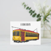 Carte Postale Illustration du chariot Mata (Debout devant)