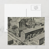 Carte Postale Illustration du Connecticut de Plainville (Devant / Derrière)