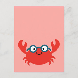 Carte Postale Illustration du crabe de Specky