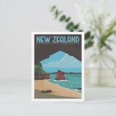 Carte Postale Illustration du lieu de voyage de la péninsule de (Debout devant)