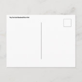 Carte Postale Illustration du parc aquatique abandonné du lac Th (Dos)