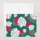 Carte Postale Illustration du Plante tropical (Devant / Derrière)