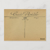 Carte postale - Illustration du timbre-poste franç (Dos)