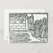 Carte Postale Illustration du "Voyage de St. Brendan" (Devant / Derrière)