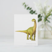 Carte Postale Illustration d'un Camarasaurus (Debout devant)