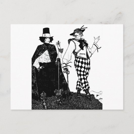 Carte Postale Illustration d'un conte de fées - 8 (Devant)