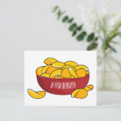 Carte Postale Illustration d'une puce de pomme de terre (Debout devant)