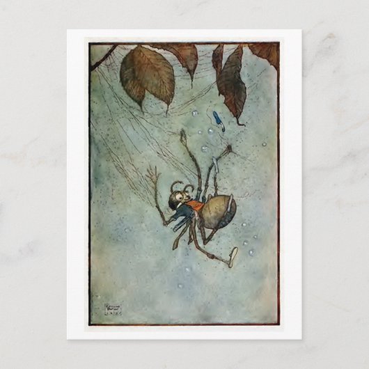 Carte Postale Illustration "Edmund Dulac" (Devant)