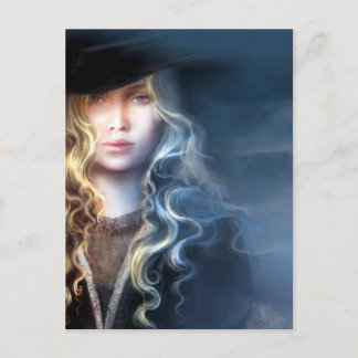 Carte postale illustration "Fugitive" Sonia Verdú