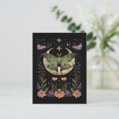 Carte Postale Illustration gothique du ciel nocturne (Debout devant)