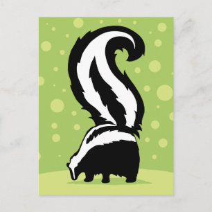 Carte Postale Illustration Gras Avec Points Verts