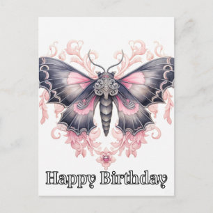 Carte Postale Illustration majestueuse de papillon pour joyeux a