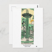 Carte Postale Illustration numérique de Turtle Lake Saigon (Devant / Derrière)