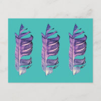 Illustration originale de dessin de plumes