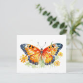 Carte Postale Illustration papillon (Debout devant)
