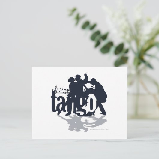 Carte Postale Illustration Vendredi : Tango (Debout devant)