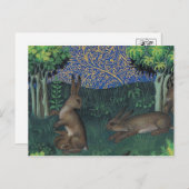 Carte postale Illustration vintage (Devant / Derrière)