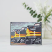 Carte postale Illustration vintage (Debout devant)