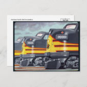 Carte postale Illustration vintage (Devant / Derrière)