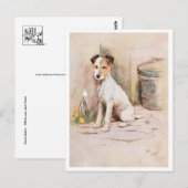 Carte postale Illustration vintage (Devant / Derrière)