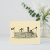 Carte postale Illustration vintage (Debout devant)