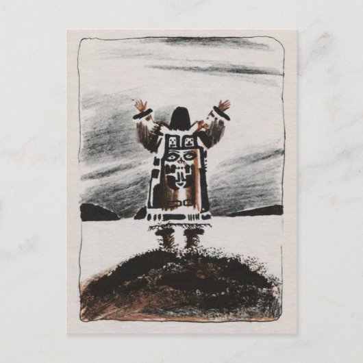 Carte postale Illustration vintage (Devant)