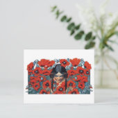 Carte postale Illustration vintage (Debout devant)