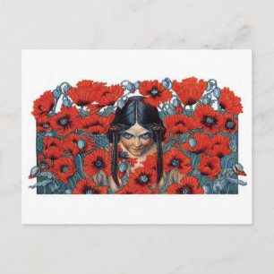 Carte postale Illustration vintage