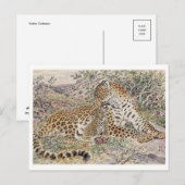 Carte postale Illustration vintage (Devant / Derrière)