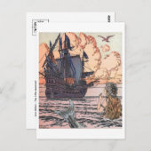 Carte postale Illustration vintage (Devant / Derrière)