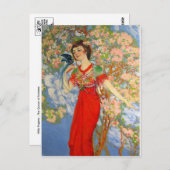 Carte postale Illustration vintage (Devant / Derrière)