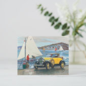 Carte postale Illustration vintage (Debout devant)