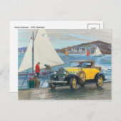 Carte postale Illustration vintage (Devant / Derrière)