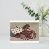 Carte postale Illustration vintage (Debout devant)