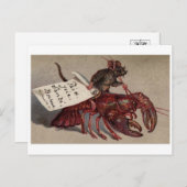 Carte postale Illustration vintage (Devant / Derrière)