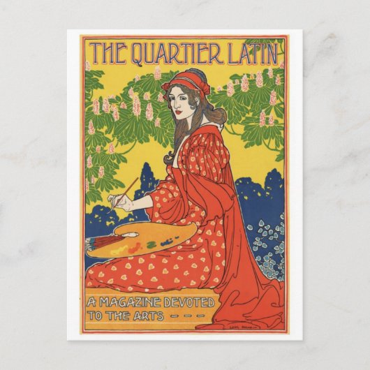 Carte postale Illustration vintage (Devant)