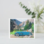 Carte postale Illustration vintage (Debout devant)