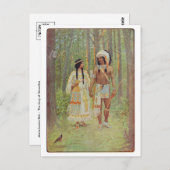 Carte postale Illustration vintage (Devant / Derrière)