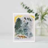 Carte postale Illustration vintage (Debout devant)